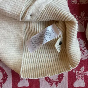 Madewell Scoopneck Cardigan Sweater in cream cotton blend XS thumbnail 5