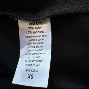 NWT Susana Monaco Drop Waist Ruffle Mini Dress XS Black 0321SUPD00791 Sleeveless thumbnail 10
