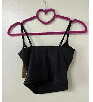 SKIMS Onyx Fits Everybody Crop Cami, Size Small New Sealed thumbnail 2
