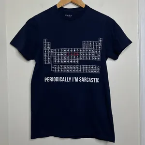 Periodic table of Elements T Shirt Women’s Size Medium Humorous Science Sarcasm thumbnail 1