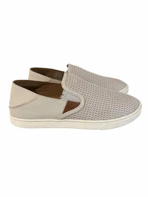 OluKai Pehuea Breathable Slip-On Shoes Tapa Cream Size Women’s 9 thumbnail 2