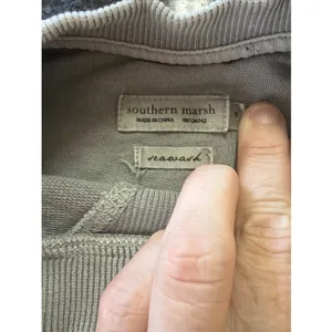 Southern Marsh Rewash Sweatshirt Women's Sz S Gray Embroidered Shirt Long Sleeve thumbnail 3