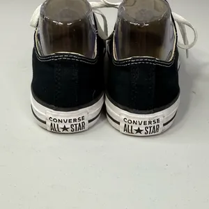 CONVERSE Chuck Taylor All Star Low Top Sneakers Black/White-W8/M6 thumbnail 4