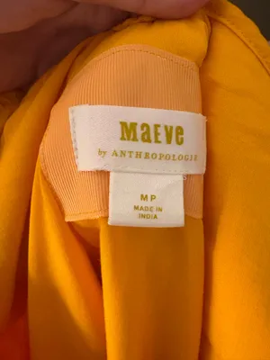 Maeve Anthropologie Ruffle Tunic Mini dress thumbnail 5