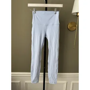 Lululemon Align High-Rise Pant 25” Pastel Blue Size 4 thumbnail 2