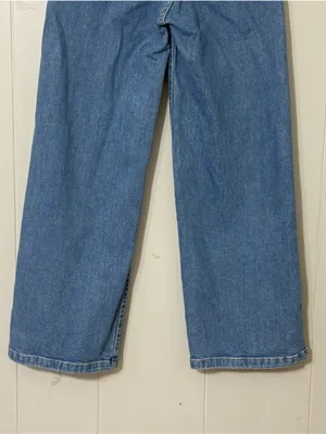 Levi’s Mile High Wide Leg Cropped Jeans Women’s Size 25 High Rise Button Fly thumbnail 8