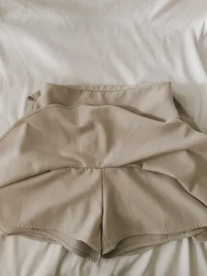ZARA Tan Belted Tie Mini Skirt thumbnail 5