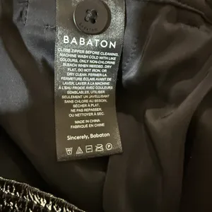 Aritzia Babaton Command Cropped Pant Womens 8 Black Vegan Leather‎ Straight Leg thumbnail 6