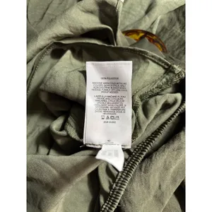 Express‎ womens wrap shirt green cropped at waist XS NWT thumbnail 5