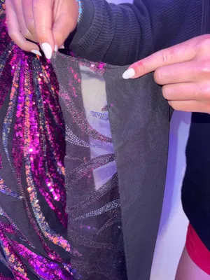Scarlett Portia Prom Dress Black Sequin thumbnail 3