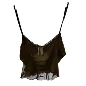 Urban Outfitters Out From Under Sheer Black Cropped Camisole nwot thumbnail 4