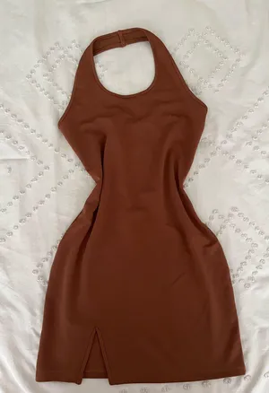 Cider Dress Halter Mini thumbnail 1