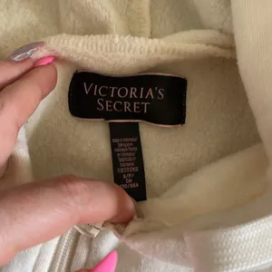 Victoria's Secret Cream Zip Up Hoodie thumbnail 4