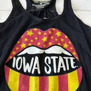 Iowa State Tank Top Black thumbnail 3