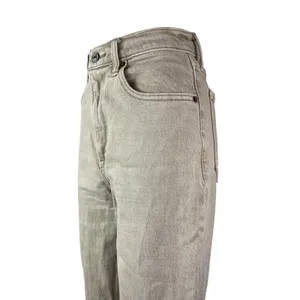 Abercrombie & Fitch Women's Khaki Ultra High Rise Straight Denim Jeans Pants 2 thumbnail 2