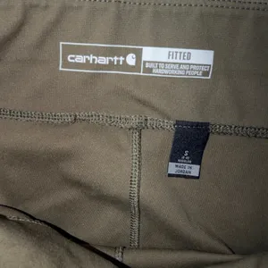 Carhartt Force Utility Leggings Olive Green Pocket Fitted Pants Size S (4-6) thumbnail 4