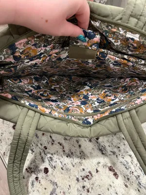vera bradley quilted tote bag thumbnail 13