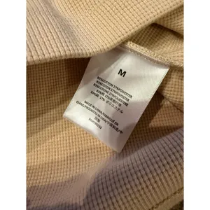 Fear of God NWT Essentials Tank Top Women's Medium Beige Sleeveless Logo Minimal thumbnail 5