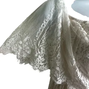 Baltic Born Caroline Lace Maxi Dress Sz M Off Shoulder Sheer Romantic Photoshoot thumbnail 6