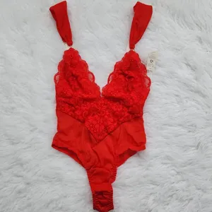 We are HAH -415 Hot As‎ Hell Cheap and Cheerful Bodysuit Red Blood Orange XS thumbnail 5