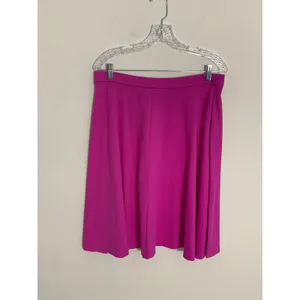 Adrienne Vittadini Pink A line‎ skirt size large thumbnail 4