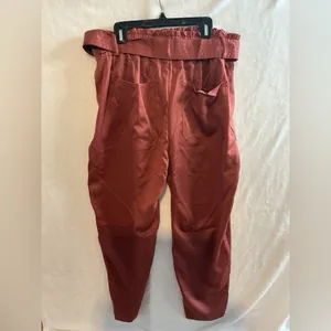NWT Abercrombie & Fitch Rust Brown Women's Trousers 088 thumbnail 4