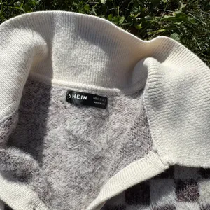 Checkered Soft Sweater thumbnail 3