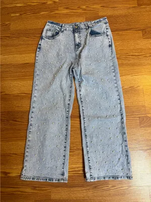 Amazon Pearl Jeans Blue Size XL thumbnail 1