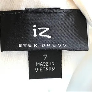 IZ Byer Party Dress Short Spaghetti Strap 7 thumbnail 7