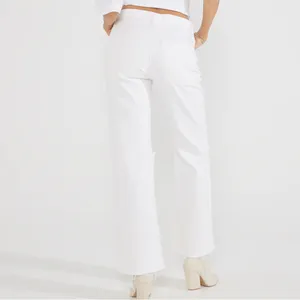Etica Amis Mid Rise Boot Jeans Vintage White thumbnail 9