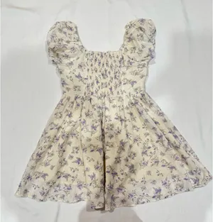 In The Beginning Floral White Dress thumbnail 3