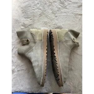 UGG Womens Suede Ankle Boots With Tassels & Rubber Sole thumbnail 5