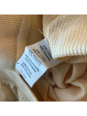 PJ Salvage Everyday Fade Away Shorts Pajama Lounge Pull On Drawstring Yellow M thumbnail 3