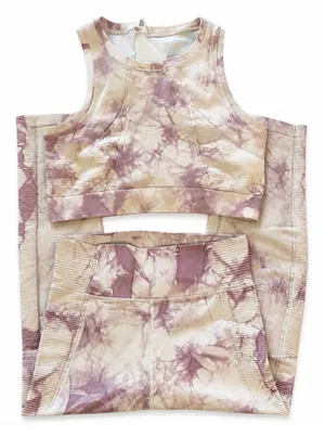 Aerie Offline Tie Dye Sports Bra & Leggings Set thumbnail 1