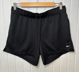 Nike Black Athletic Shorts‎ with Elastic Waistband size M thumbnail 1