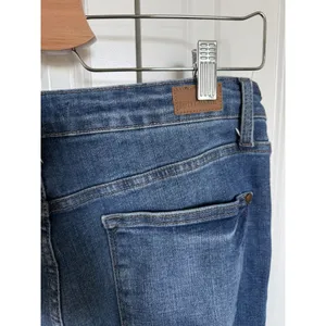 Judy Blue Jeans Women 13/31 Blue Denim Control Top Flare High Rise Stretch thumbnail 5