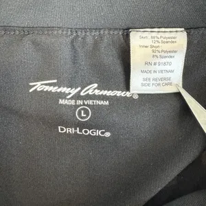 Tommy Armour Large Dri Logic Black Short Golf Skort Pink Pocket thumbnail 4