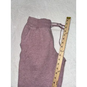 Lululemon Women's Scuba Jogger Heathered Pink High Rise Pockets Size 4 thumbnail 10