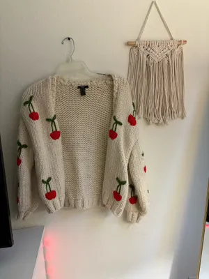 Forever 21 Crochet Jacket thumbnail 2