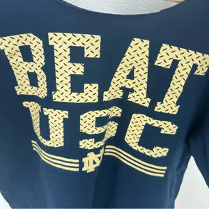 Adidas Notre Damme Football Off the shoulder Tee thumbnail 5