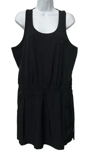 Columbia Alpine Chill Romper Short Skort Women's‎ Size Large Black Pockets thumbnail 1
