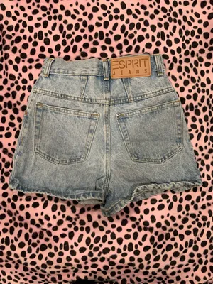 Esprit Vintage High Rise Denim Short Shorts thumbnail 2