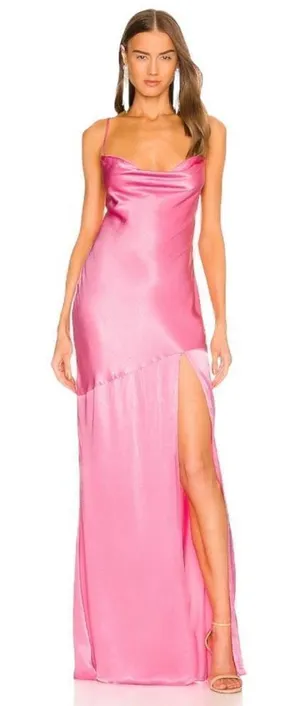 Michael‎ Costello x REVOLVE Cecelia Gown in Pink thumbnail 1