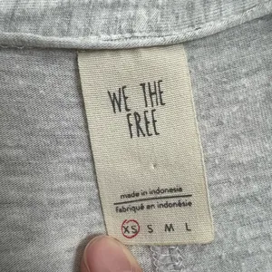 Free People Soft Grey Blouse thumbnail 3