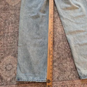 Good American Good‎ 90s Jeans Light Blue Wash Loose Wide Leg GNIL999T Size 00/24 thumbnail 8