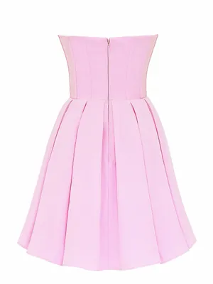 New✨ House of CB Mar Strapless Mini Dress in Cotton Candy Pink Size Medium - NWT thumbnail 16