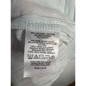 Ann Taylor Pale Seafoam Green Crewneck Cuff Tee Small Casual Top Blouse NEW thumbnail 5