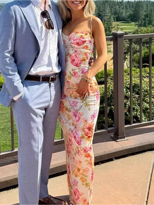 House of CB JOSEFINA Ivory Floral Maxi Dress thumbnail 3