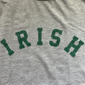 Men’s Small Denim And Flowers St. Patrick’s Day Irish Gray T-shirt thumbnail 3