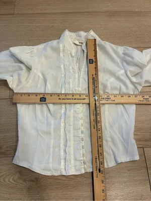 Jessica’s Gunnies Gunne Sax Women’s Cottagecore Prairie Top Size S *READ thumbnail 4